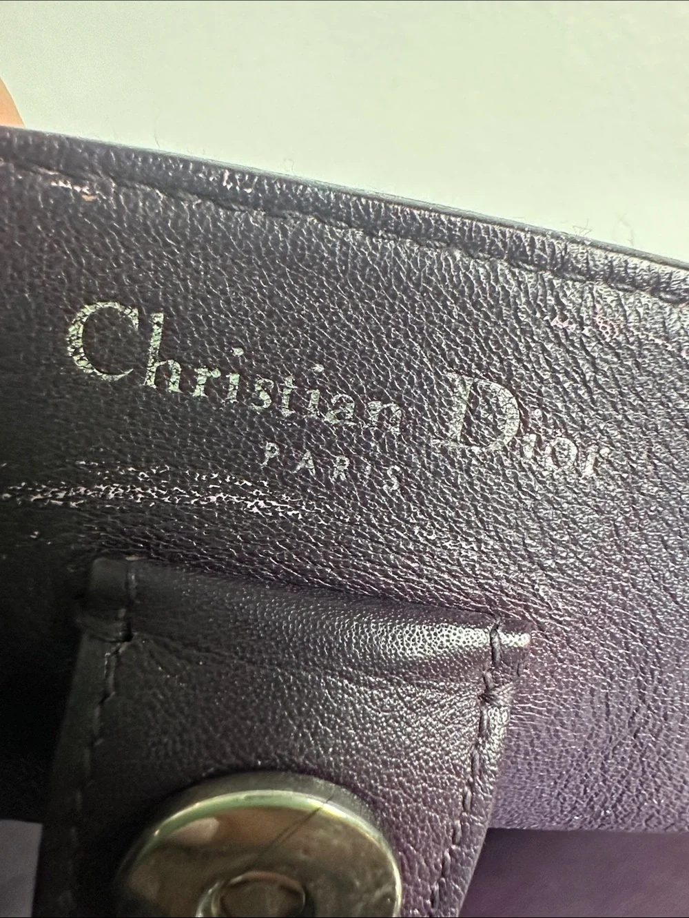 💯Authentic Christian Dior Large Lady Dior Tote Shoulder Bag i Dusty Rose Brown🍀 - Picture 12 of 17